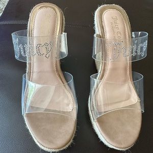 Juice couture wedge sandals